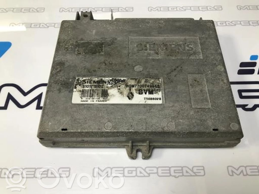 Engine control unit/module   7700860918,7700749946,S101718102D