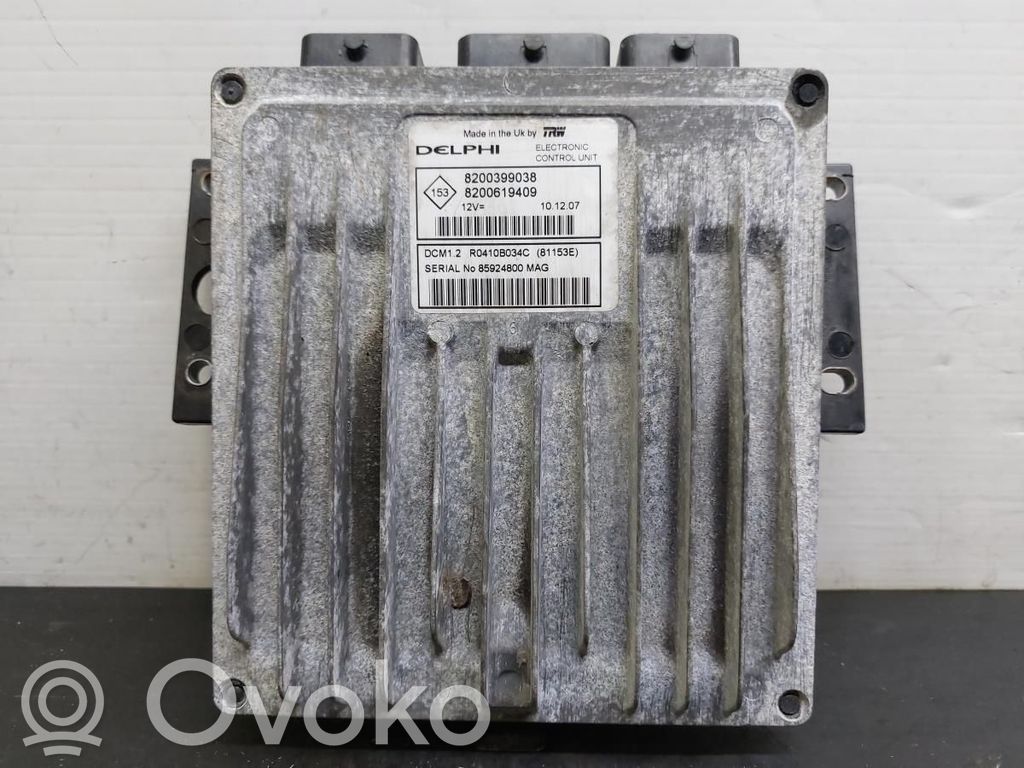 Motorsteuergerät/-modul   8200399038,8200619409