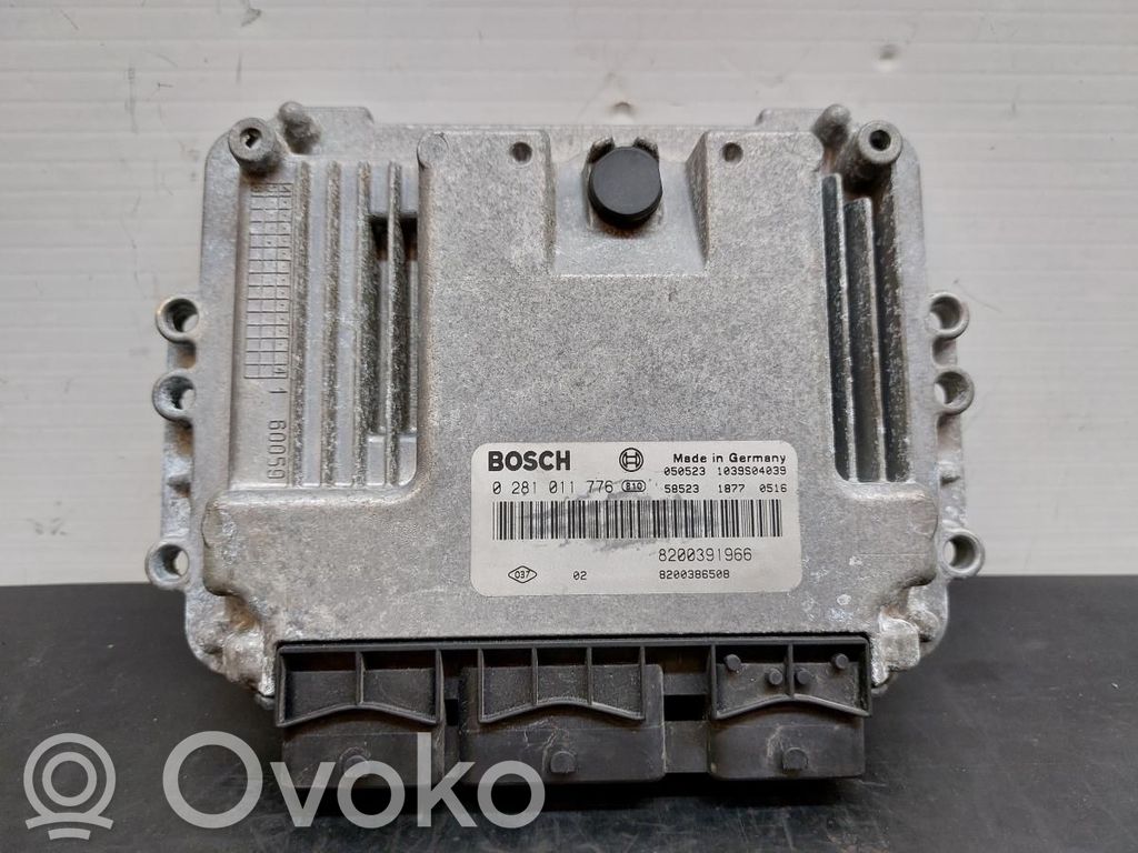 Unitate/modul de control motor   8200391966,0281011776