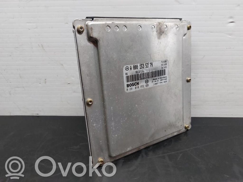 Engine control unit/module   A0001535379,0281010852