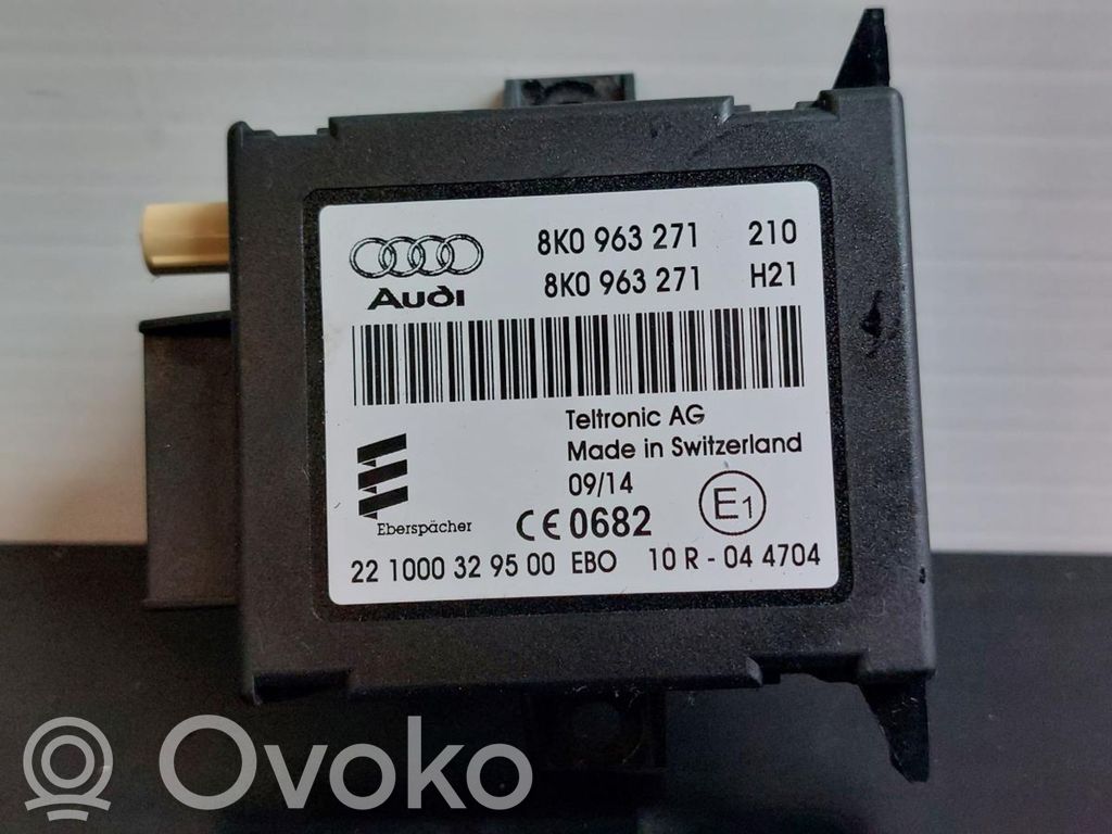 Autres unités de commande / modules   8K0963271