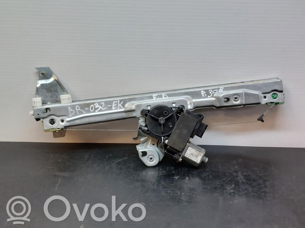 Peugeot 308 Mechanizm podnoszenia szyby przedniej bez silnika 
