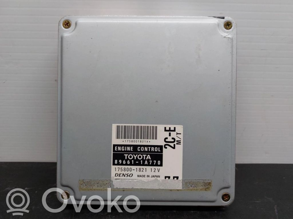 Toyota Corolla E110 Engine control unit/module 