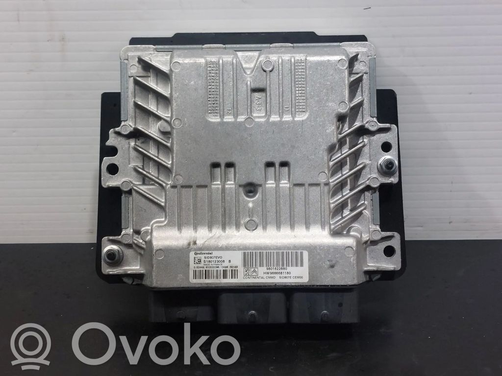 Engine control unit/module   9801622880,9666681180,S180123008B,SID807E