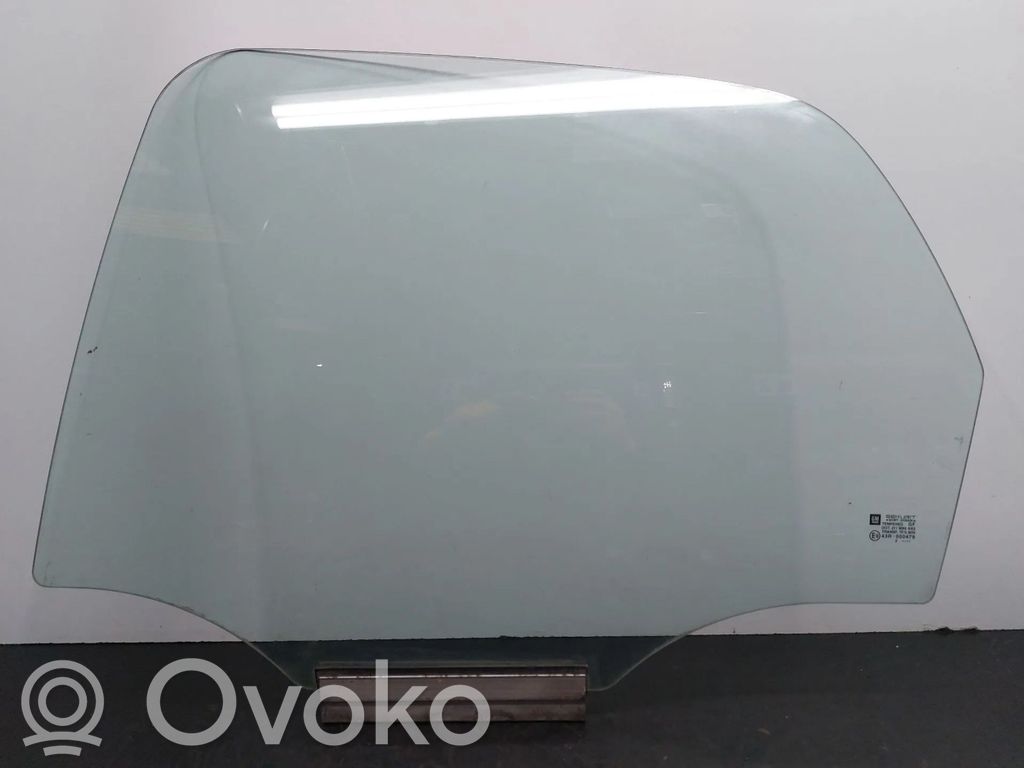 Opel Corsa C Luna de la puerta trasera 
