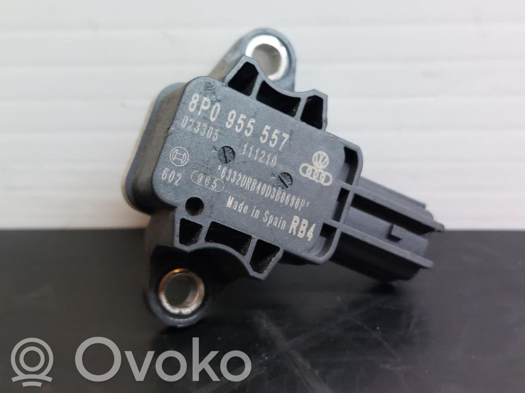 Sensor impacto/accidente para activar Airbag   8P0955557