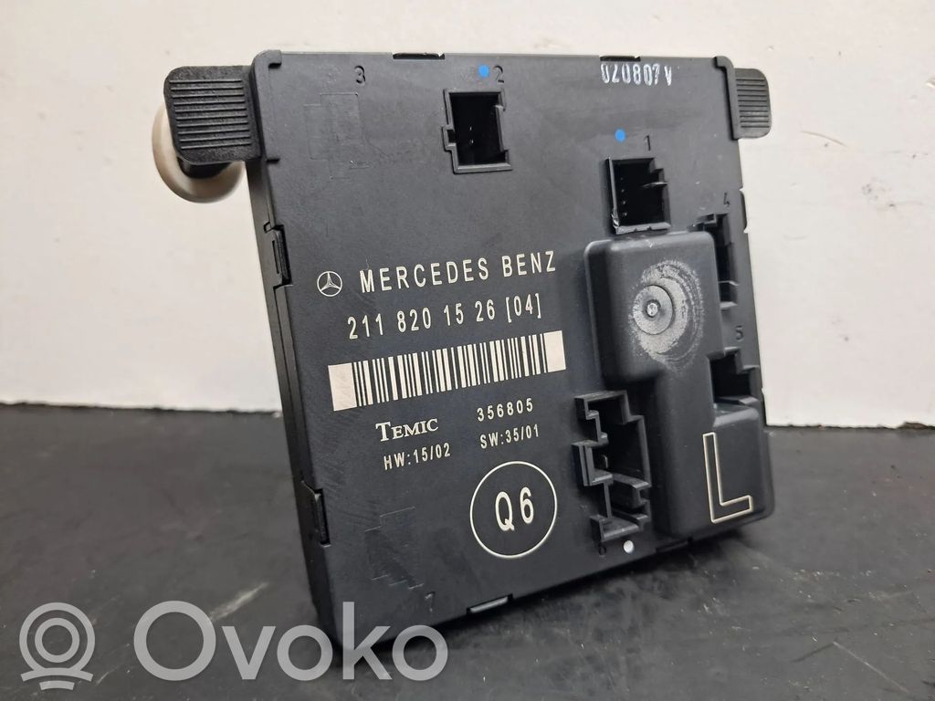 Centralina/modulo portiere   A2118201526,2118201526