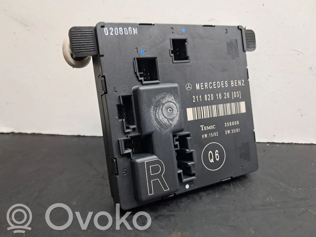 Centralina/modulo portiere   A2118201626,2118201626