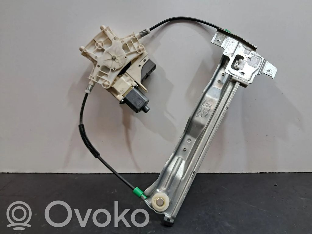 Peugeot 407 Meccanismo di sollevamento del finestrino posteriore senza motorino 