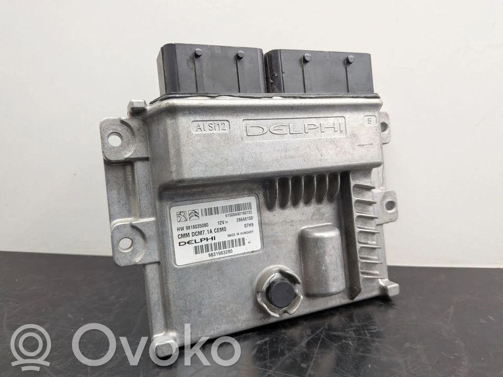Peugeot 508 II Engine control unit/module 