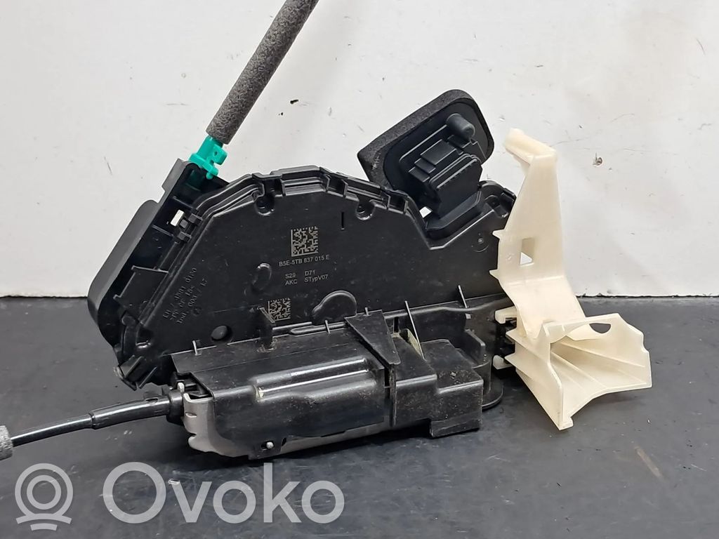 Front door lock   5TB837015E,5E1837015A,5E1837015C,5G1837015A,5G1837015C,5NB837015A,5NB837015C,5NB837015E,5TB827015A,5TB837015A,5TB837015C,5TB837015E,6V1837015A,6V1837015C