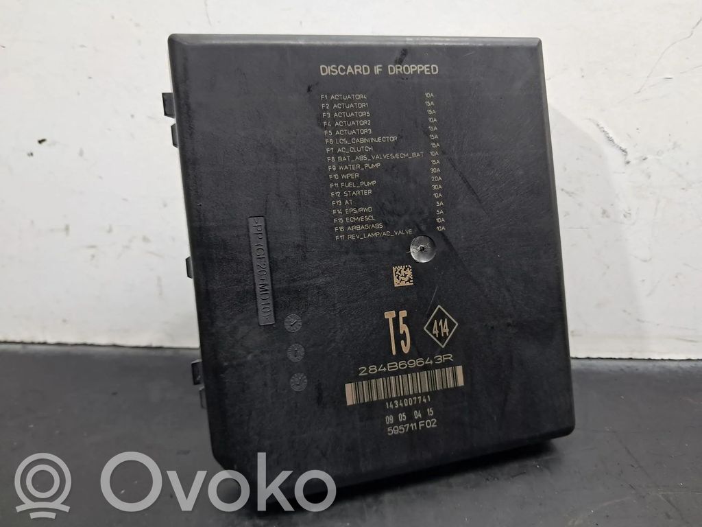 SAM vadības bloks   284B69643R