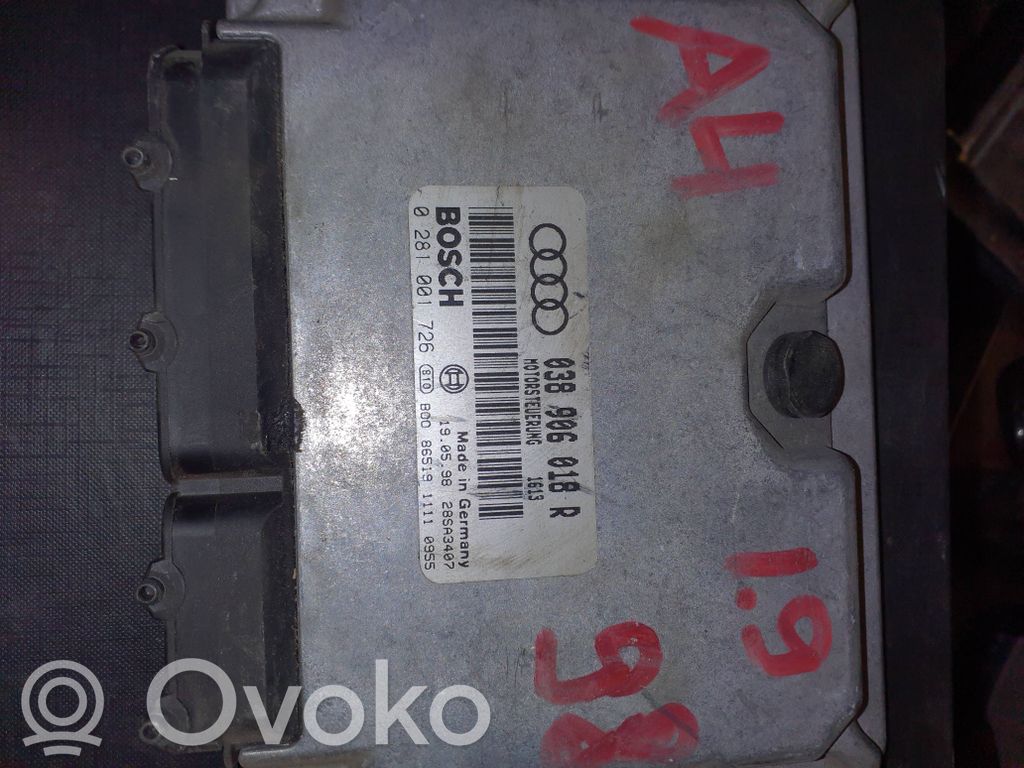 Engine control unit/module   038906018R,0281001726,28SA3407