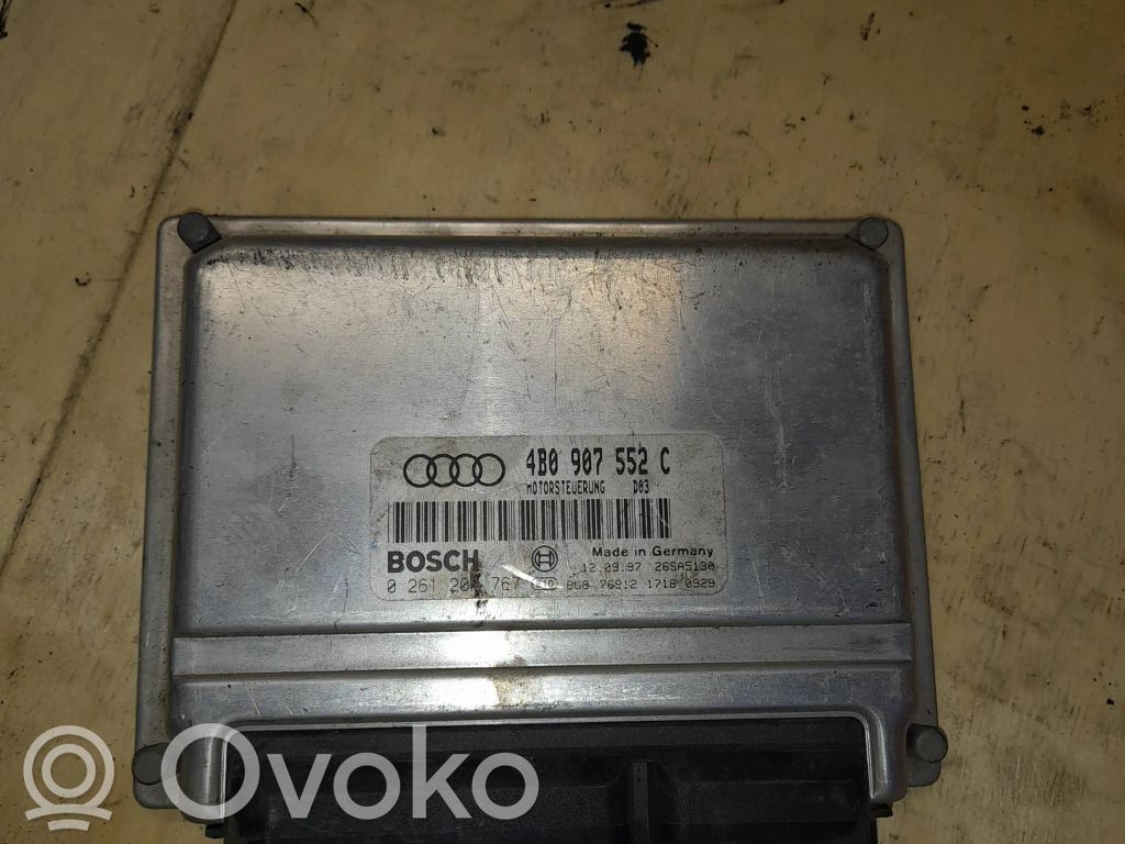 Engine control unit/module   4B0907552C,26SA5130,0261206767