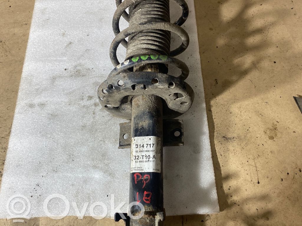 Volkswagen Polo V 6R Front shock absorber with coil spring 