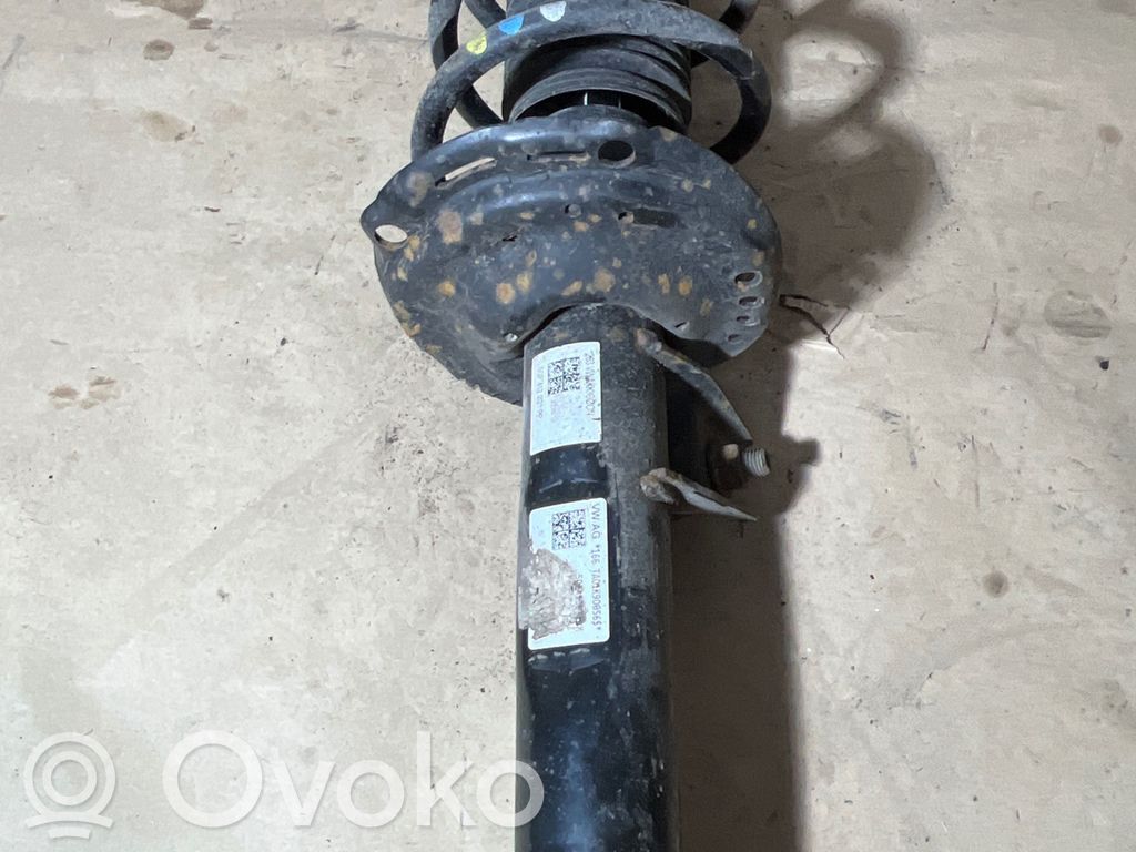 Volkswagen Tiguan Amortyzator osi przedniej ze sprężyną 
