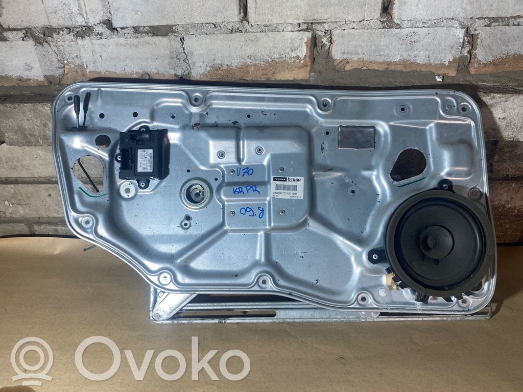 Volvo V70 Mécanisme de lève-vitre avant sans moteur 