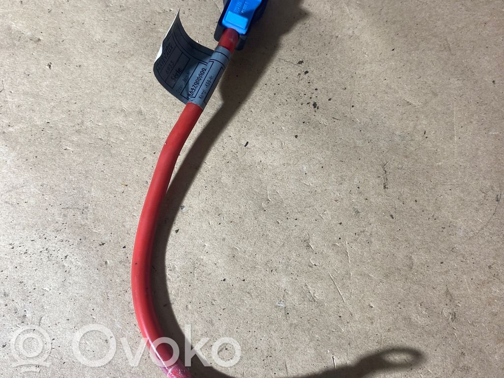BMW 7 E65 E66 Positive cable (battery) 