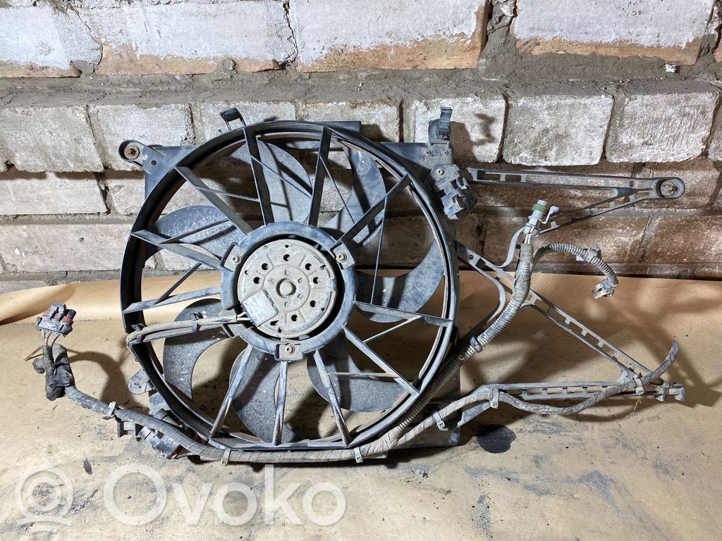 Opel Astra G Elektrinis radiatorių ventiliatorius 