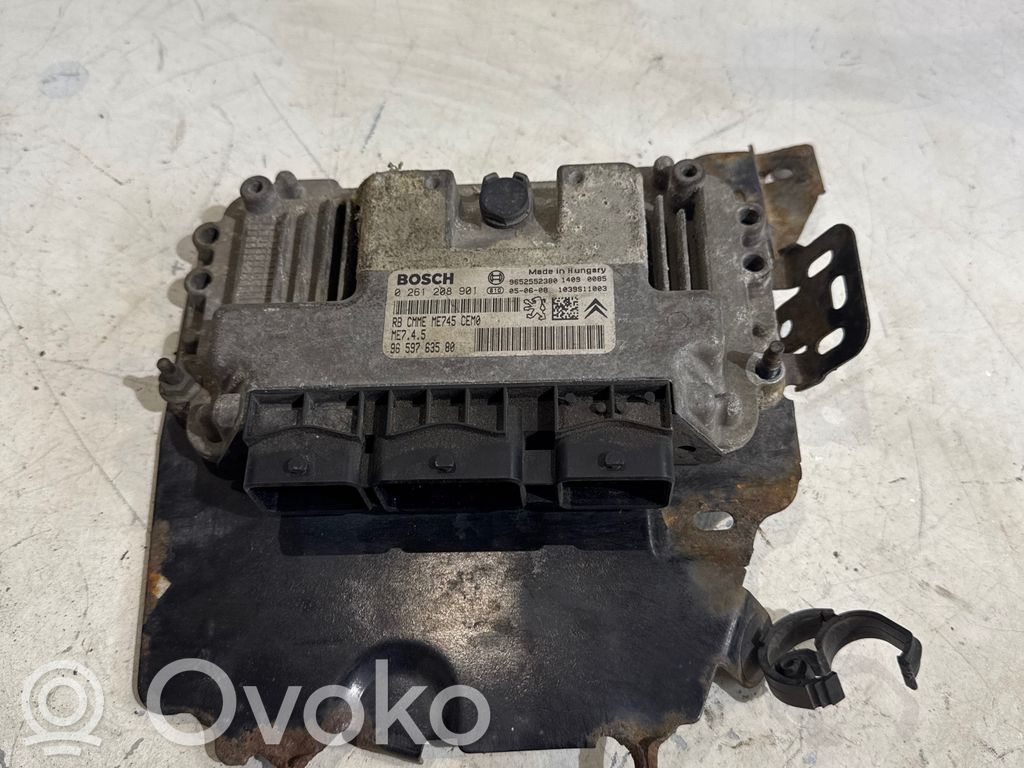 Peugeot 206 CC Engine control unit/module 