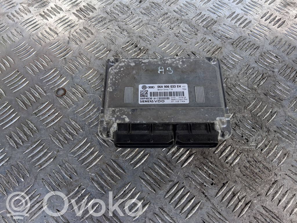 Engine control unit/module   06A906033EH,5WP40230