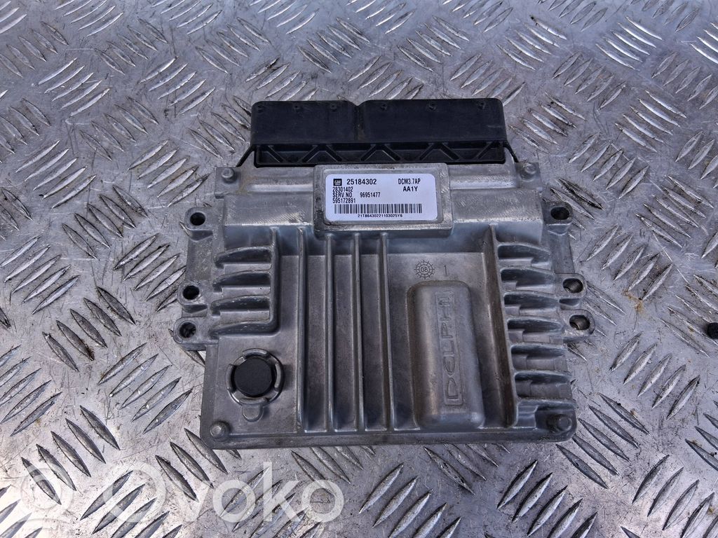 Engine control unit/module   25184302,96951477,28301402