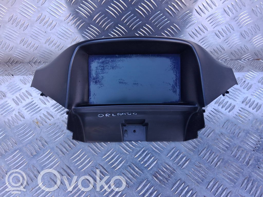 Chevrolet Orlando Monitor / wyświetlacz / ekran 