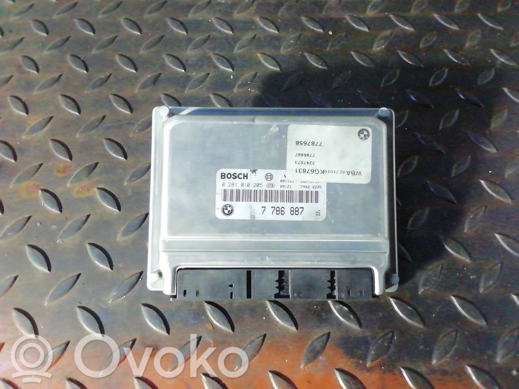 Dzinēja vadības bloks   7786887,0281010205