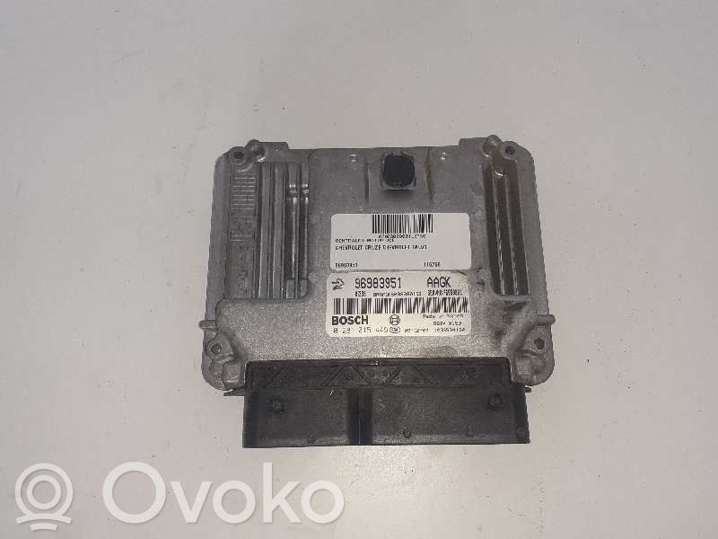 Chevrolet Cruze Engine control unit/module 