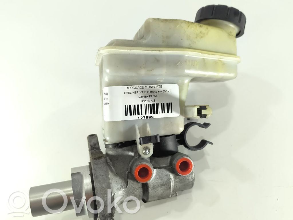 Opel Meriva B Wspomaganie hamulca 