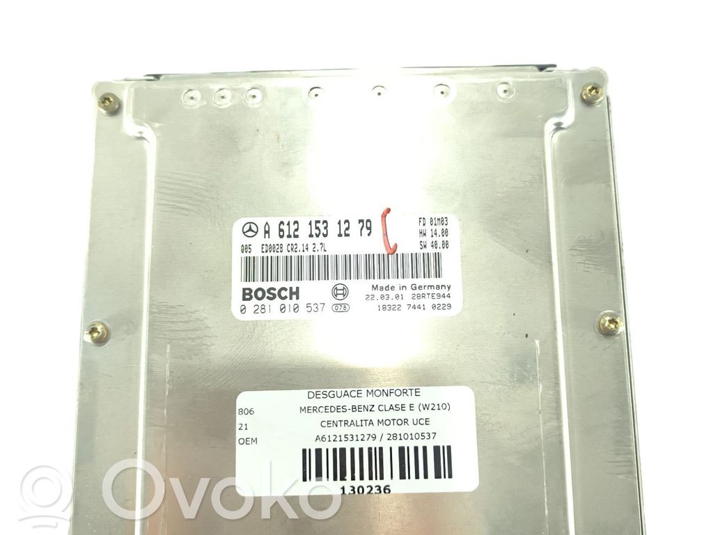 Mercedes-Benz E W211 Engine control unit/module 