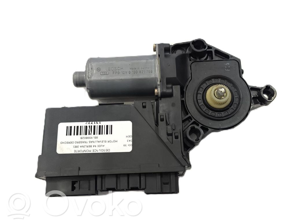 Audi A4 S4 B6 8E 8H Motorino alzacristalli della portiera posteriore 
