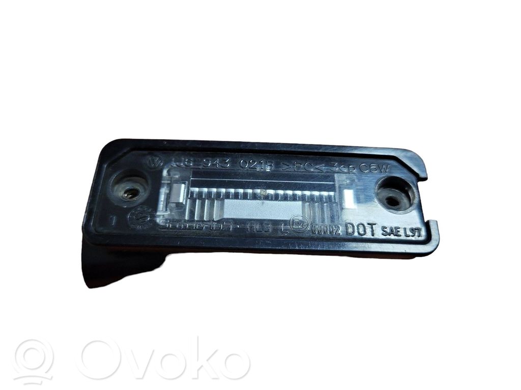 Volkswagen Golf V Lampa oświetlenia tylnej tablicy rejestracyjnej 