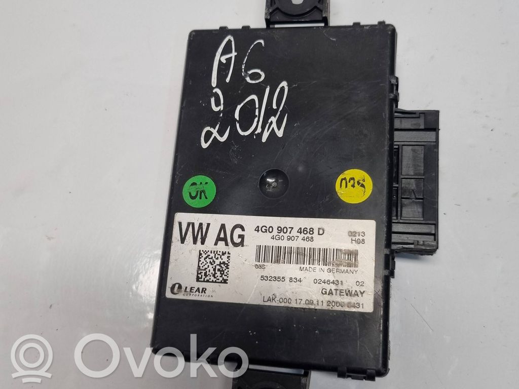 Gateway control module   4G0907468D,532355834,4G0907468