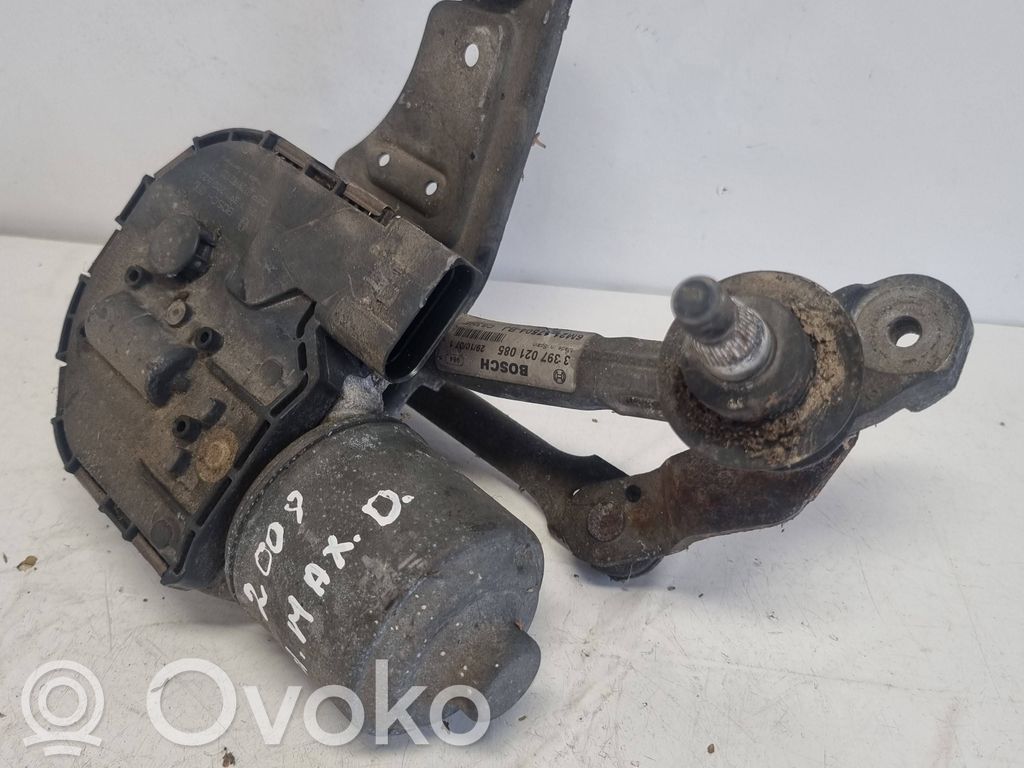 Ford S-MAX Motor y varillaje del limpiaparabrisas delantero 