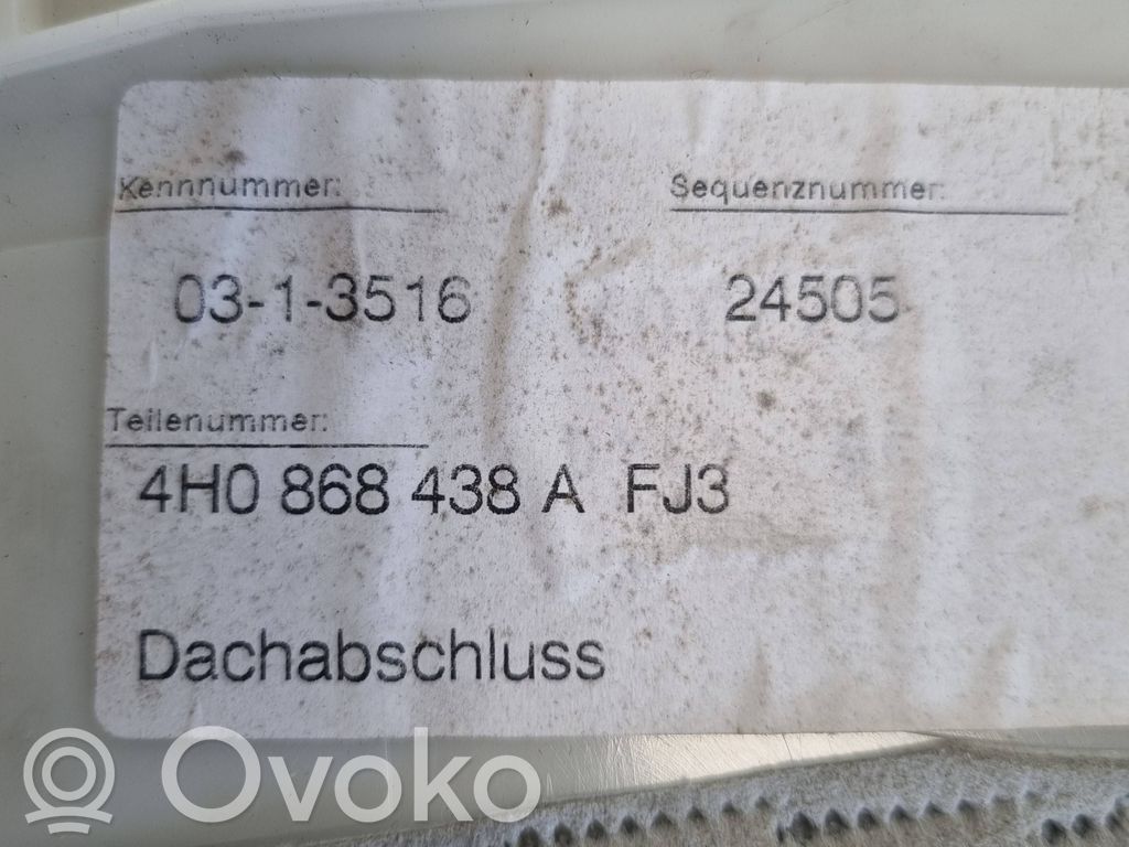 Inne części wnętrza samochodu   4H0868438A,0313516,24505