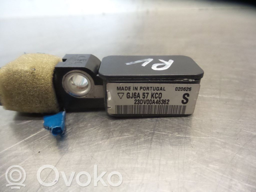 Airbag deployment crash/impact sensor   23DV00A46362,23DV00A46362,GJ6A57KCO,23DV00A46362,GJ6A57KCO