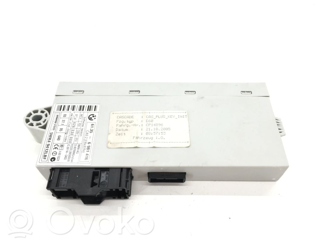 Unité de contrôle module CAS   6981416,5WK49412LBF