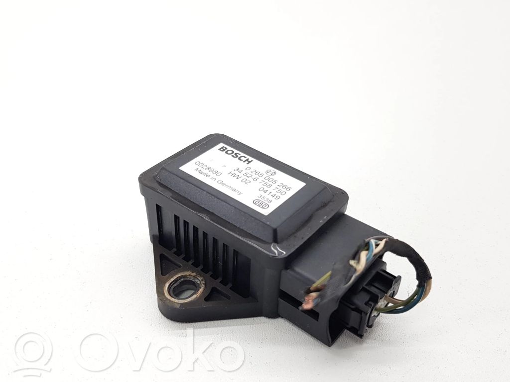 BMW 5 E60 E61 ESP acceleration yaw rate sensor 