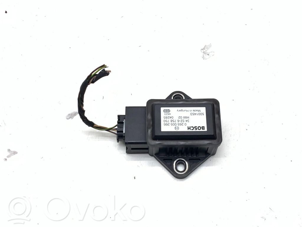 BMW 5 E60 E61 ESP acceleration yaw rate sensor 