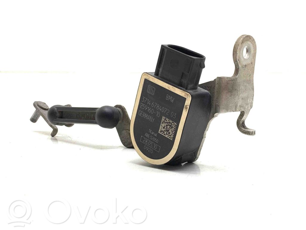 BMW 7 F01 F02 F03 F04 Czujnik poziomu zawieszenia pneumatycznego osi przedniej 