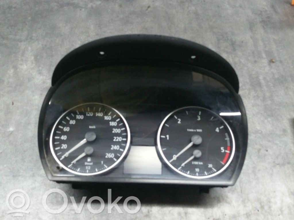BMW 3 E90 E91 Speedometer (instrument cluster) 