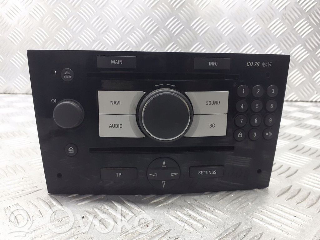Opel Astra H Unitate principală radio/CD/DVD/GPS 