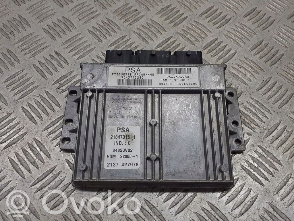 Citroen C5 Centralina/modulo motore ECU