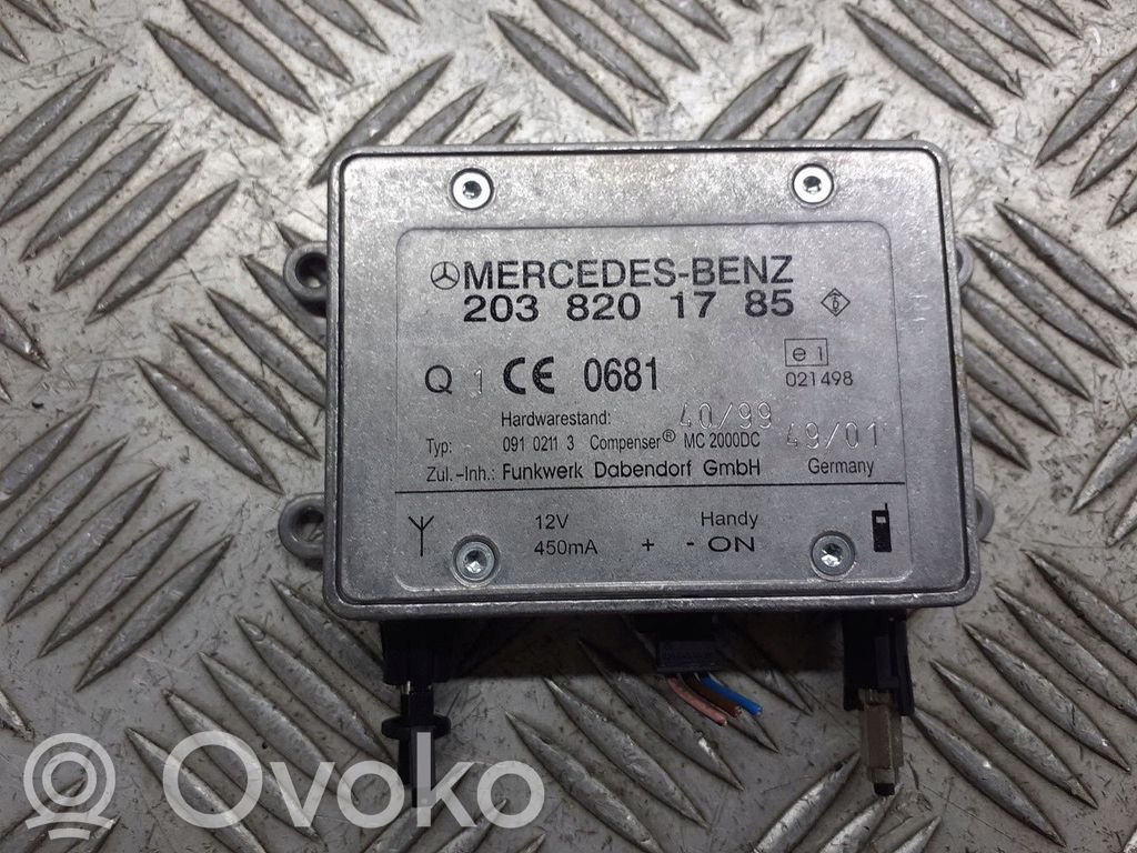 Mercedes-Benz A W168 Moduł sterowania ładowania akumulatora 