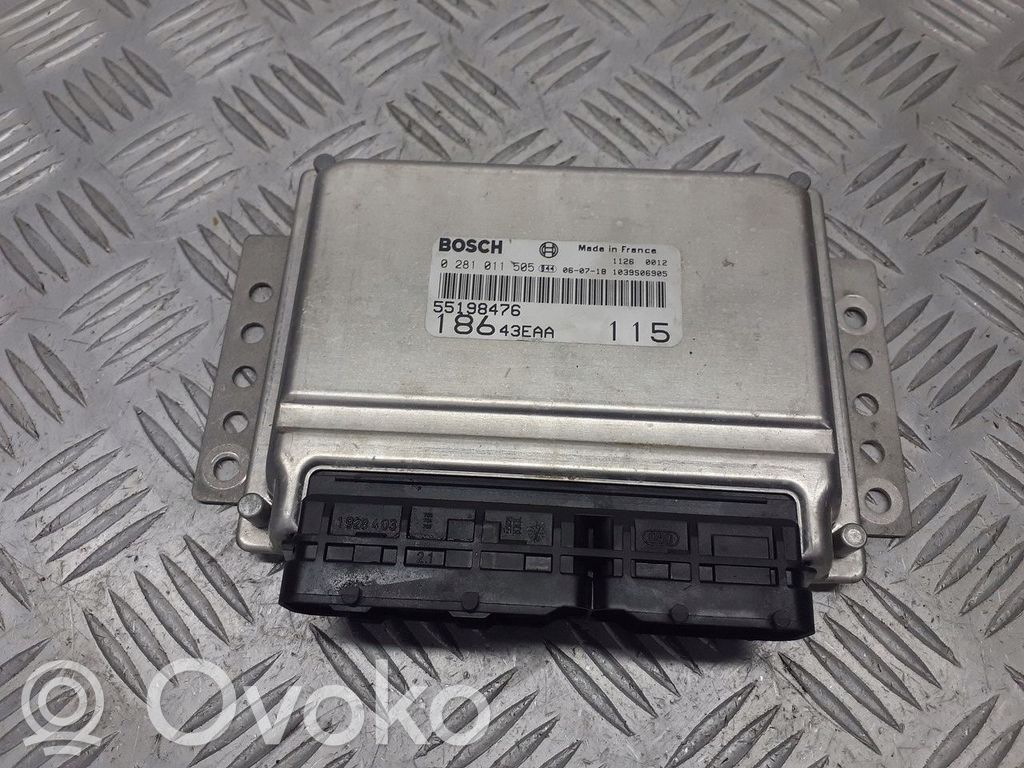 Fiat Bravo Engine control unit/module ECU 