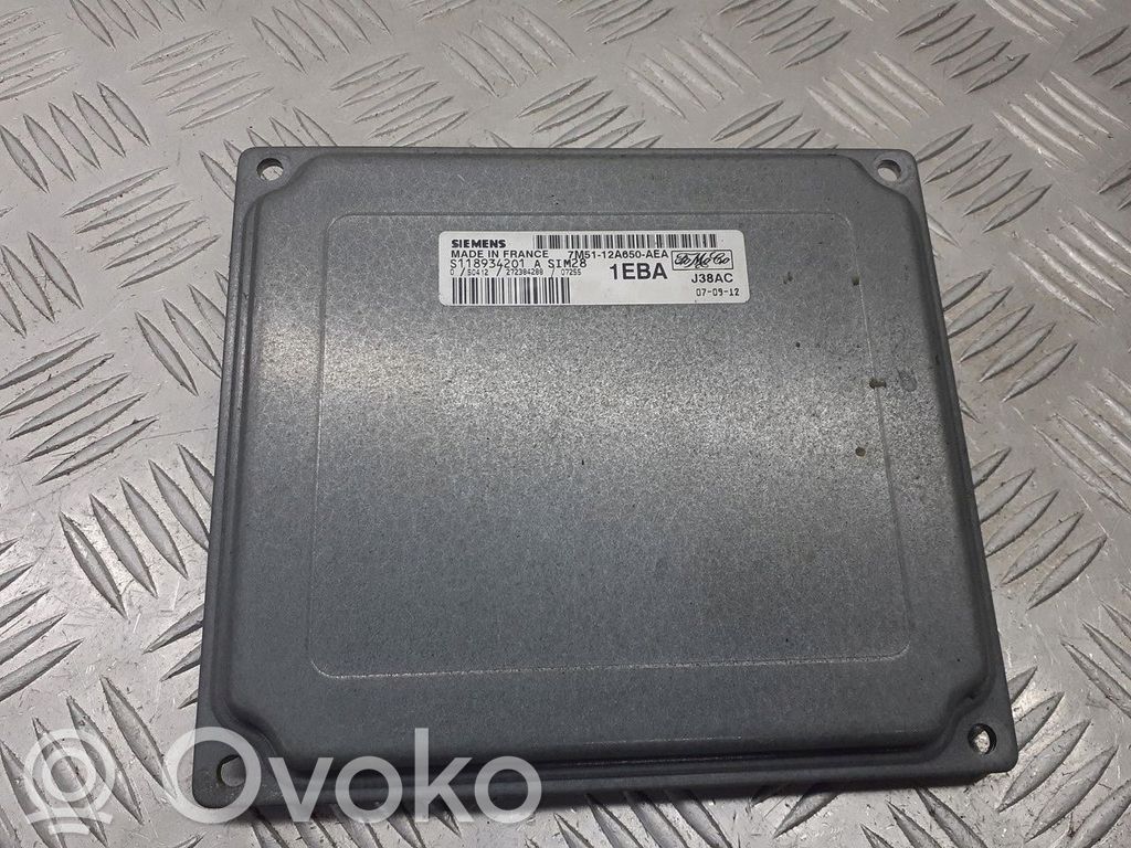 Unidad de control/módulo ECU del motor   7M5112A650AEA