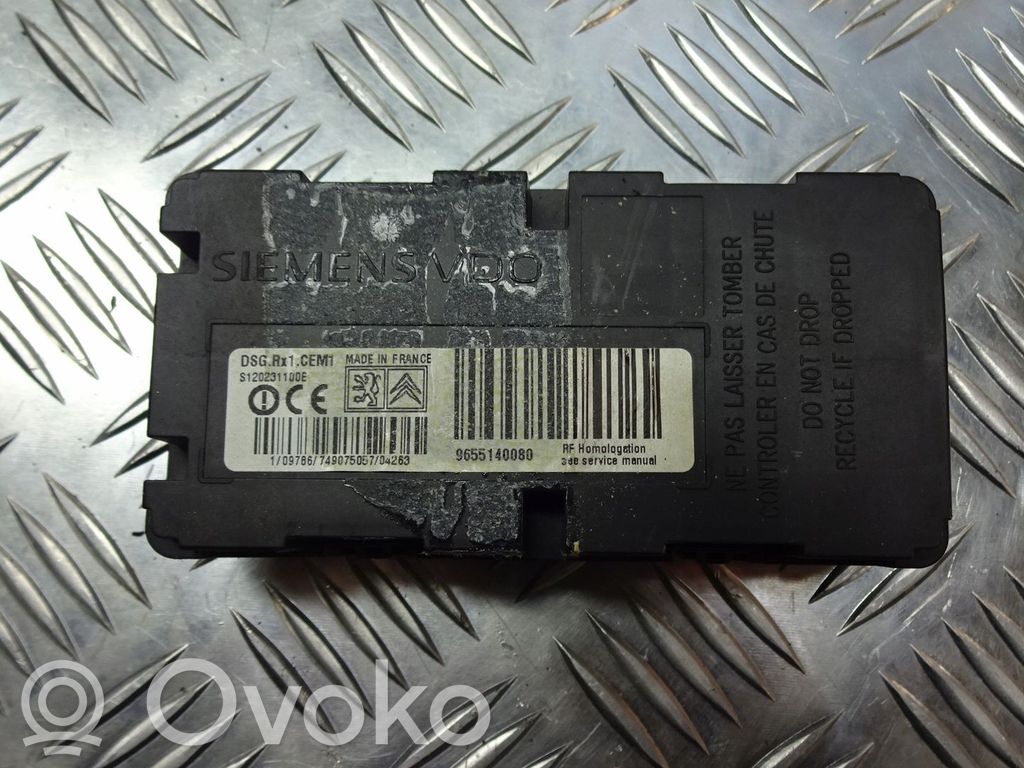 Peugeot 407 Centralina della pressione pneumatico
