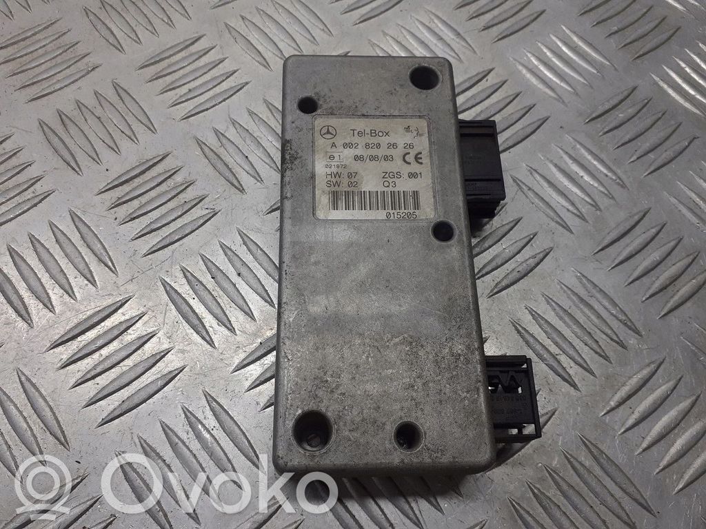 Mercedes-Benz Vaneo W414 Äänikomentojen ohjainlaite 