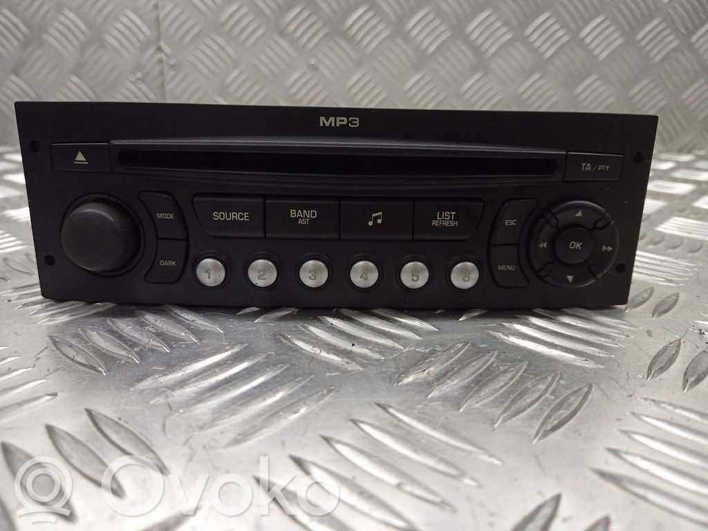 Peugeot 207 Radio/CD/DVD/GPS-pääyksikkö